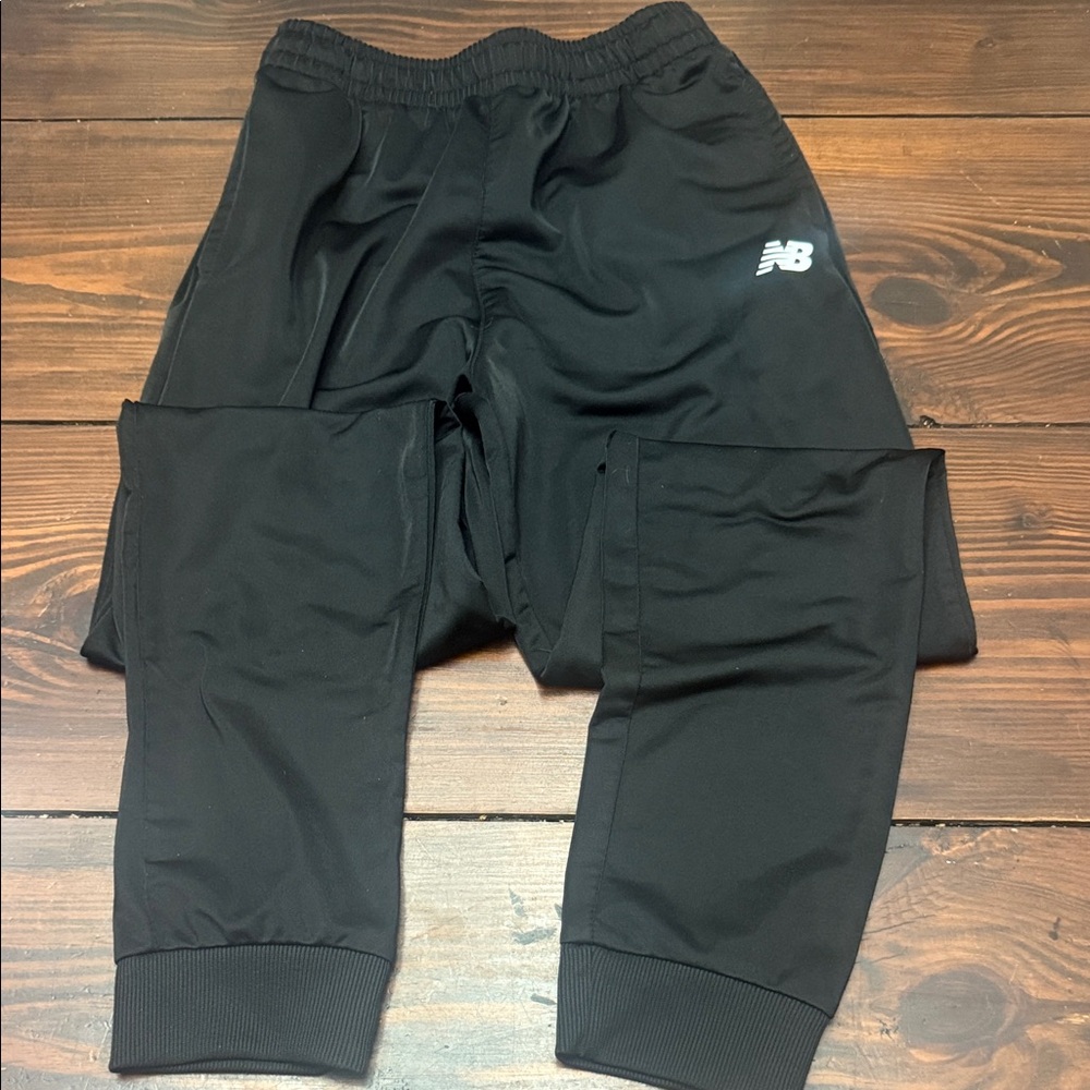 New Balance Kids Black Joggers